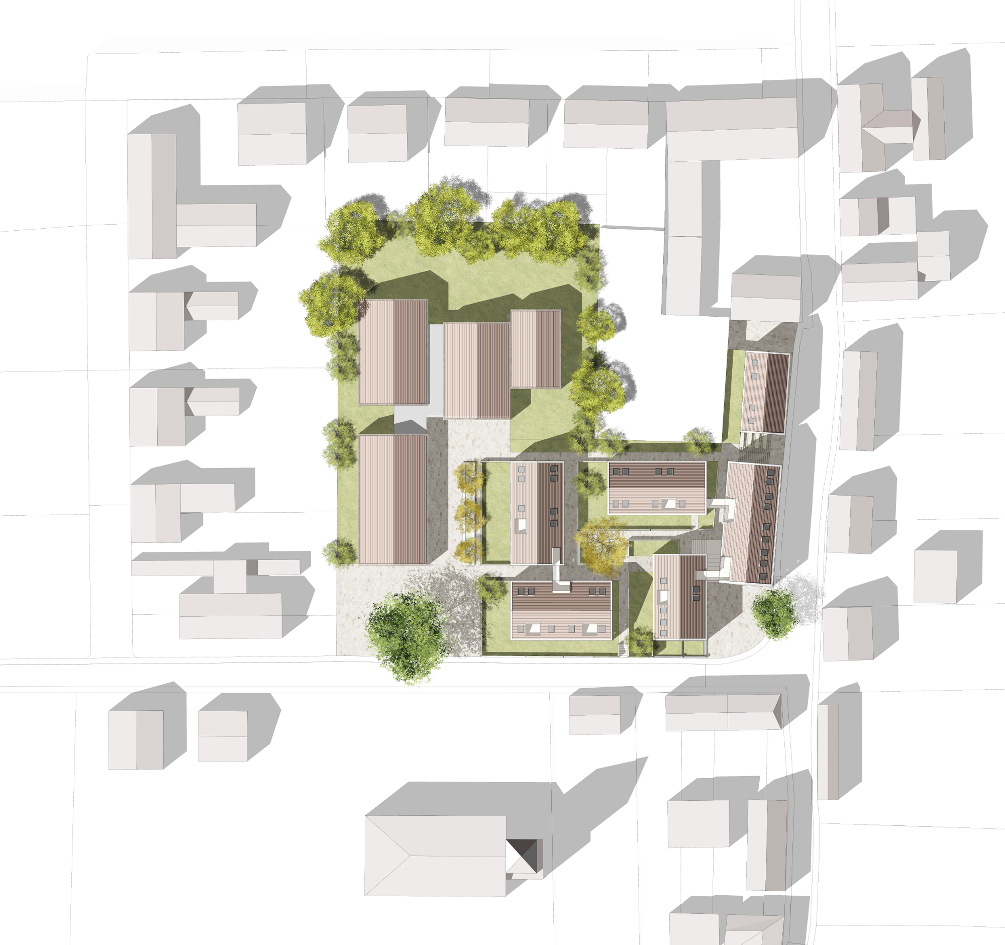 1601_01_St.-Georg-Mainz_Kita_Faerber-Architekten_Lageplan