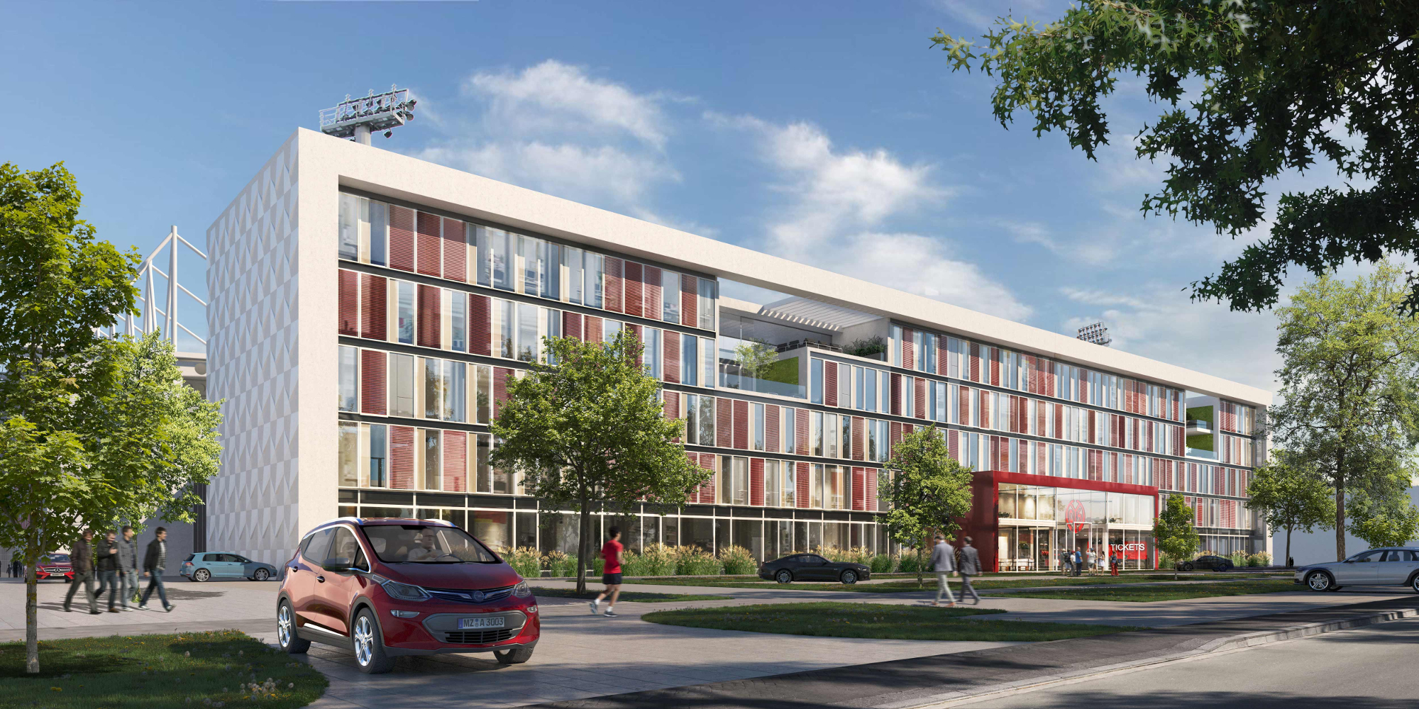 Gesch ftsstelle 1 FSV Mainz 05 Mainz Faerber Architekten