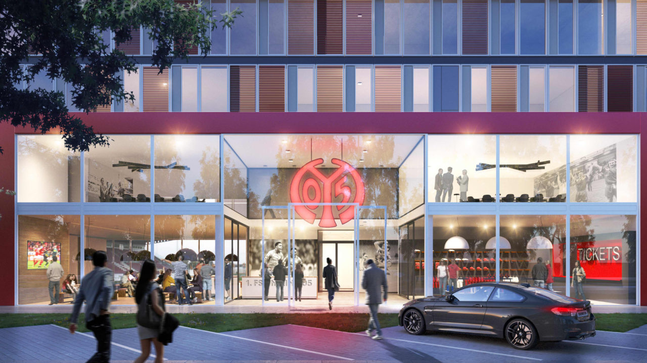 Gesch ftsstelle 1 FSV Mainz 05 Mainz Faerber Architekten